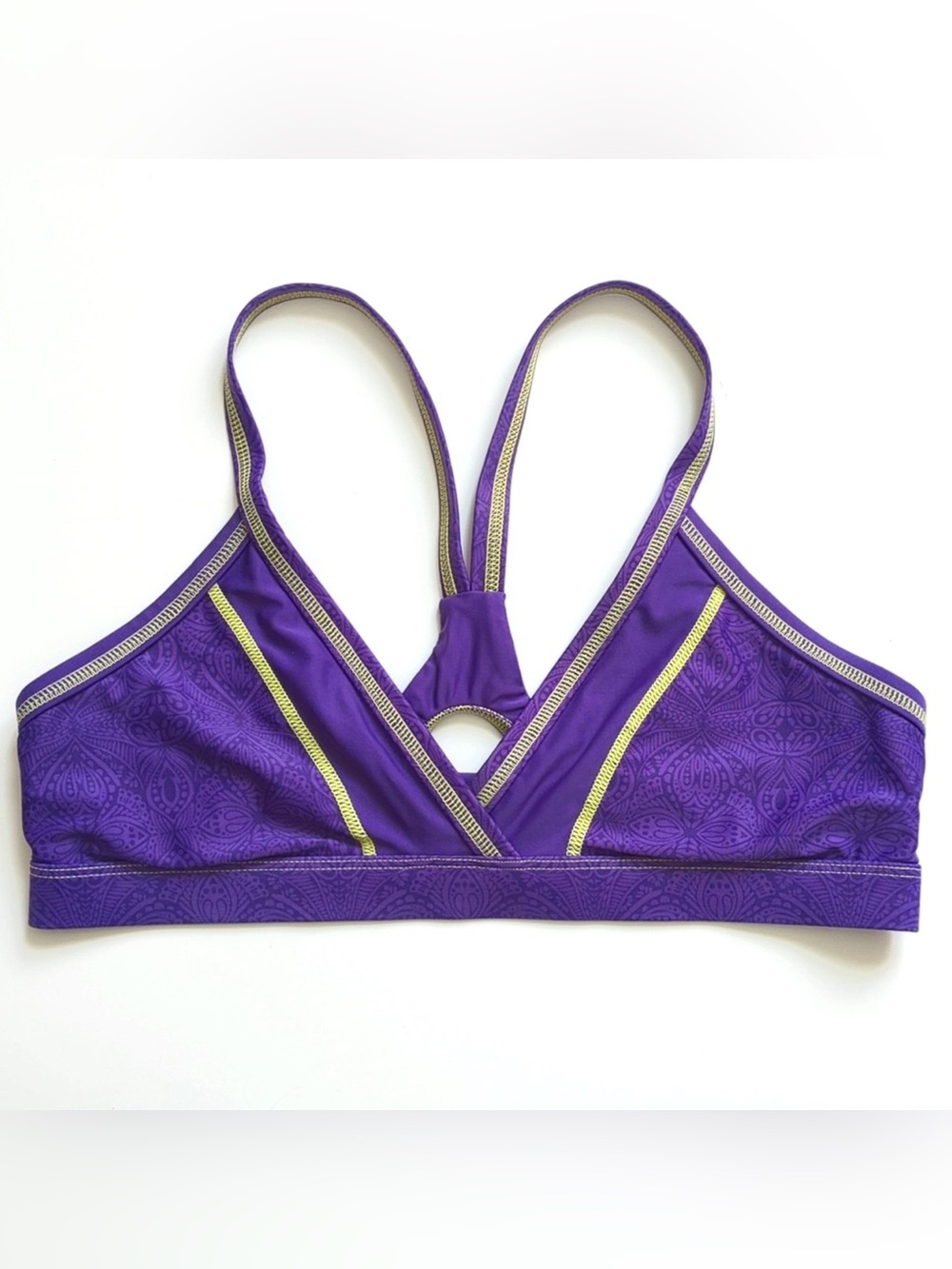 Athleta Dive In Medley Bikini in Electric Purple